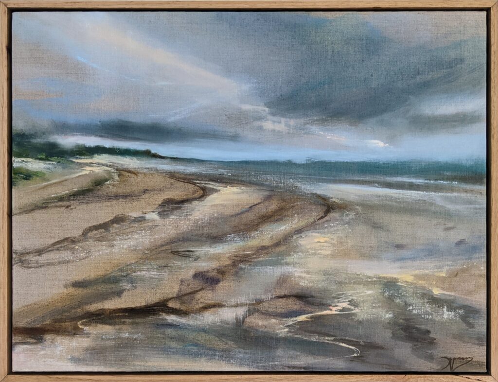 Light Breaking Ricketts Point Karen Parsons Original Art