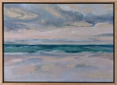 Pink Sky Wet Sand