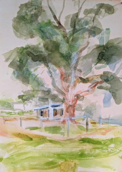 Tarra Valley Love Shack Watercolour Print